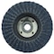 Weiler 4-1/2" Tiger X Flap Disc, Conical (TY29), 36Z, 5/8"-11 UNC 51204 - alternate 2
